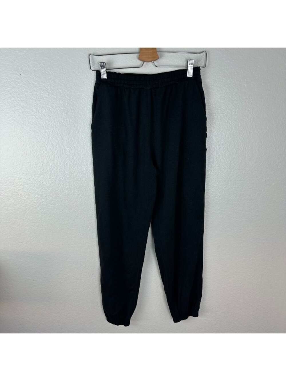 Vuori Women's Boyfriend Jogger S Black Pull On Athleisure Stretch Loungewear